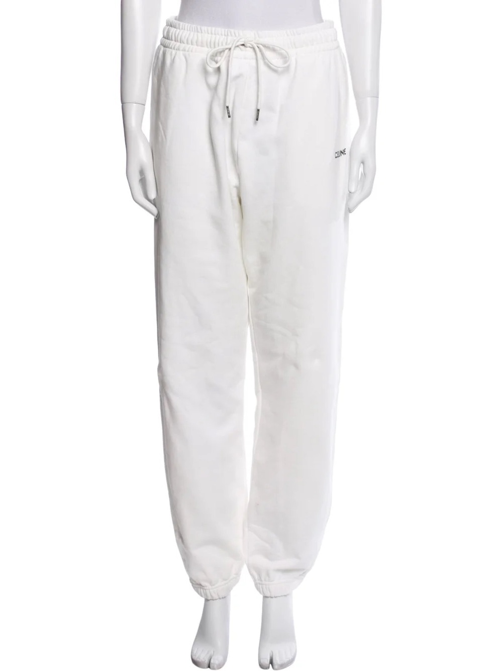 Celine Cream Drawstring Sweatpants - Picture 7 of 7